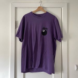 Purple Stussy shirt